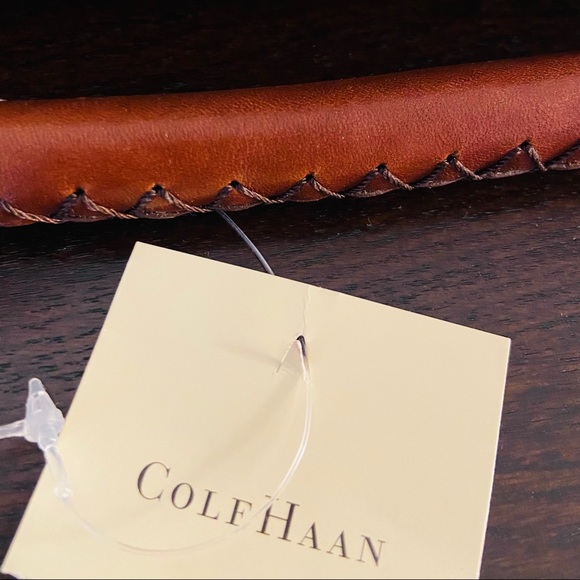 Cole Haan Sierra Dark Brown Zip Satchel - Picture 8 of 8